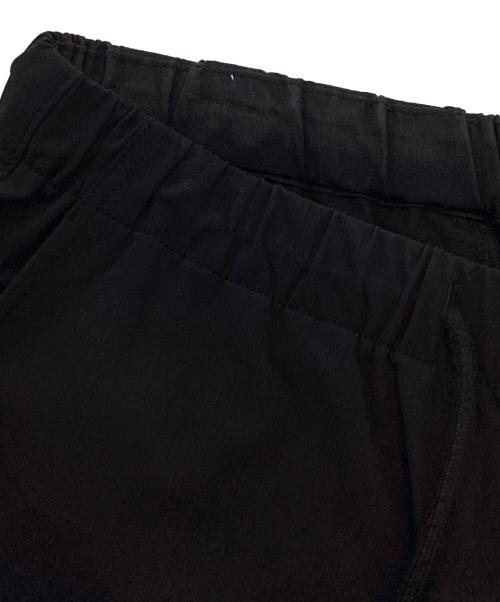 masonprince（メゾンプリンス）masonprince (メゾンプリンス) ワイドナイロンパンツ ブラック サイズ:Sの古着・服飾アイテム