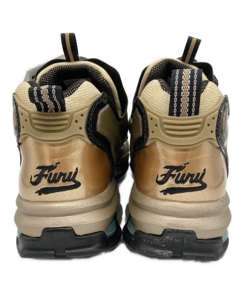 REEBOK（リーボック）REEBOK (リーボック) ローカットスニーカー／FURY DMX TXT ゴールド サイズ:25の古着・服飾アイテム