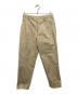 MORRIS&SONS（モリスアンドサンズ）の古着「1プリーツテーパードパンツ」｜ベージュ