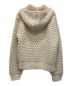 HERMES (エルメス) カシミアブレンドダブルジップパーカー ベージュ サイズ:38：45000円