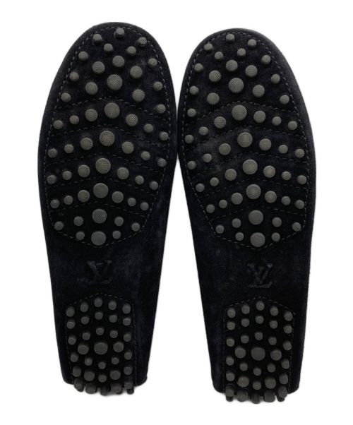 LOUIS VUITTON（ルイ ヴィトン）LOUIS VUITTON (ルイ ヴィトン) ビジュードライビングシューズ ブラック サイズ:37の古着・服飾アイテム