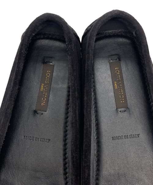 LOUIS VUITTON（ルイ ヴィトン）LOUIS VUITTON (ルイ ヴィトン) ビジュードライビングシューズ ブラック サイズ:37の古着・服飾アイテム