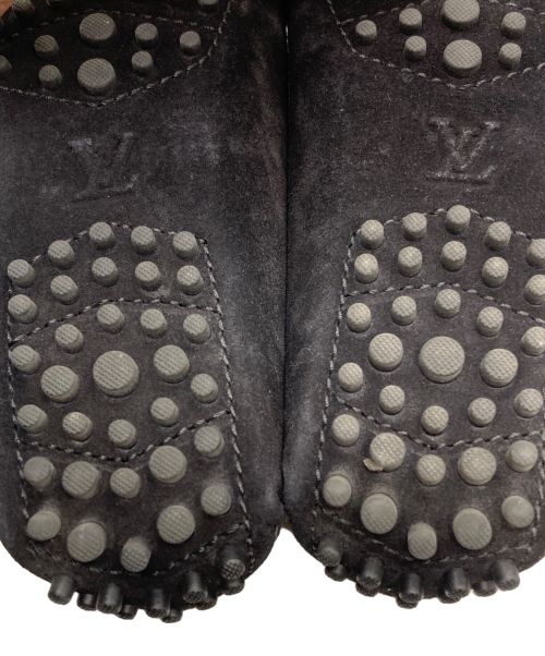 LOUIS VUITTON（ルイ ヴィトン）LOUIS VUITTON (ルイ ヴィトン) ビジュードライビングシューズ ブラック サイズ:37の古着・服飾アイテム