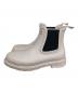 HUNTER (ハンター) レインブーツ／コマンドチェルシーブーツ ホワイト サイズ:UK 6：4000円