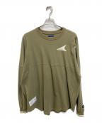 DESCENDANTディセンダント）の古着「ロングスリーブカットソー」｜カーキ