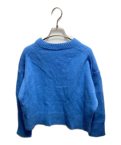 GALERIE VIE（ギャルリーヴィー）GALERIE VIE (ギャルリーヴィー) Vネックプルオーバー ブルー サイズ:Sの古着・服飾アイテム