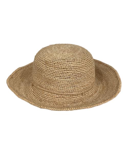 HELEN KAMINSKI（ヘレンカミンスキー）HELEN KAMINSKI (ヘレンカミンスキー) ラフィアハット ベージュの古着・服飾アイテム