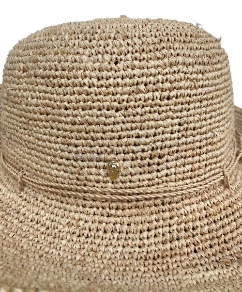 HELEN KAMINSKI（ヘレンカミンスキー）HELEN KAMINSKI (ヘレンカミンスキー) ラフィアハット ベージュの古着・服飾アイテム