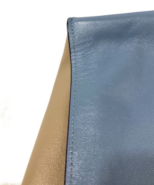 MARNI（マルニ）MARNI (マルニ) MESEO2WAYショルダーバッグ スカイブルー×ベージュ サイズ:-の古着・服飾アイテム