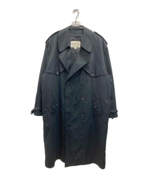 london fog（ロンドンフォグ）london fog (ロンドンフォグ) オーバーサイズライナー付トレンチコート ネイビー サイズ:44の古着・服飾アイテム