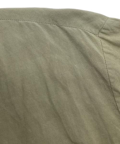 MARKA（マーカ）MARKA (マーカ) サイドスリッドオープンカラーシャツ グリーン サイズ:Sの古着・服飾アイテム