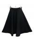 MADISON BLUE（マディソンブルー）の古着「フレアニーニットスカート／FLARE KNEE KNIT SKIRT」｜ブラック