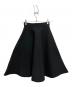 MADISON BLUE (マディソンブルー) フレアニーニットスカート／FLARE KNEE KNIT SKIRT ブラック サイズ:01：7000円