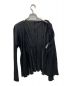 PLEATS PLEASE (プリーツプリーズ) プリーツカーディガン ブラック サイズ:４：13000円
