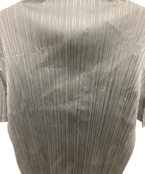 PLEATS PLEASE（プリーツプリーズ）PLEATS PLEASE (プリーツプリーズ) プリーツ半袖カットソー ブラック サイズ:4の古着・服飾アイテム