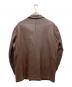 GVF IMPERCUIR GRAULHET (ジーブイエフ) コルビジェレザージャケット ブラウン サイズ:表記なし：25000円