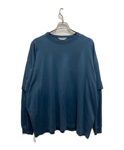 COOTIE PRODUCTIONS（クーティープロダクツ）COOTIE PRODUCTIONS (クーティープロダクツ) ロングスリーブカットソー ネイビー サイズ:Mの古着・服飾アイテム