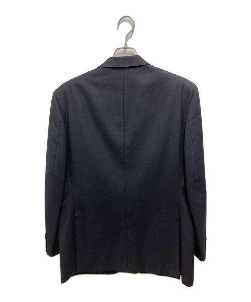 Aquascutum（アクアスキュータム）Aquascutum (アクアスキュータム) 金ボタンテーラードジャケット ブラック サイズ:98AB6の古着・服飾アイテム