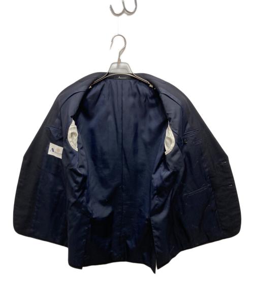 Aquascutum（アクアスキュータム）Aquascutum (アクアスキュータム) 金ボタンテーラードジャケット ブラック サイズ:98AB6の古着・服飾アイテム