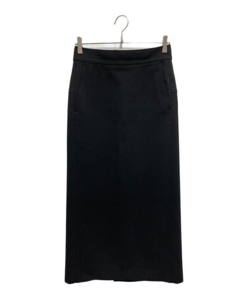 HARDY NOIR（アルディーノアール）HARDY NOIR (アルディーノアール) ダブルクロスマキシタイトスカート ブラック サイズ:38の古着・服飾アイテム