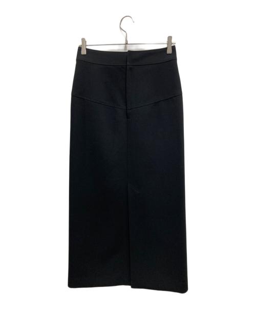 HARDY NOIR（アルディーノアール）HARDY NOIR (アルディーノアール) ダブルクロスマキシタイトスカート ブラック サイズ:38の古着・服飾アイテム