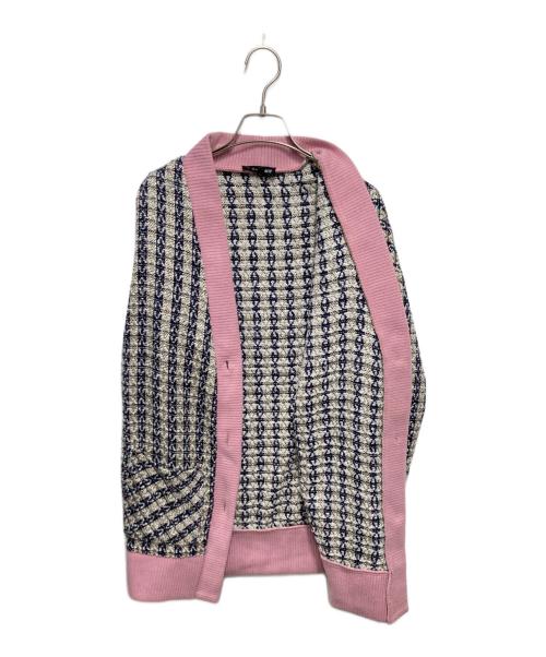 Sister Jane（シスタージェーン）Sister Jane (シスタージェーン) ツイードカーディガン ピンク サイズ:Ｓの古着・服飾アイテム