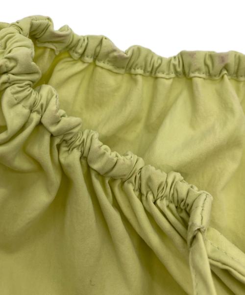 TODAYFUL（トゥデイフル）TODAYFUL (トゥデイフル) Gather Caftan Dress グリーン×イエロー サイズ:Mの古着・服飾アイテム