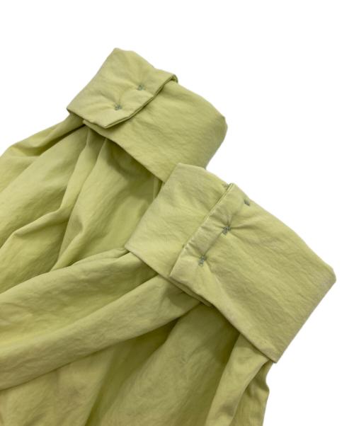 TODAYFUL（トゥデイフル）TODAYFUL (トゥデイフル) Gather Caftan Dress グリーン×イエロー サイズ:Mの古着・服飾アイテム