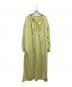TODAYFUL (トゥデイフル) Gather Caftan Dress グリーン×イエロー サイズ:M：3000円