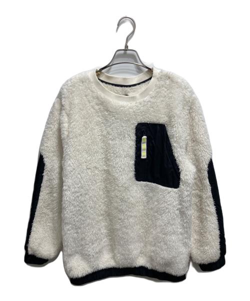 UGG（アグ）UGG (アグ) Niko Sherpa Crewneck/ニコ シェルパ クルーネック  ホワイト サイズ:XSの古着・服飾アイテム