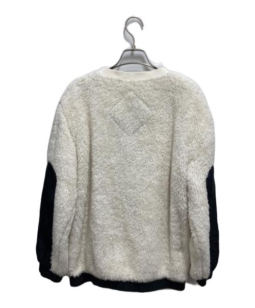UGG（アグ）UGG (アグ) Niko Sherpa Crewneck/ニコ シェルパ クルーネック  ホワイト サイズ:XSの古着・服飾アイテム