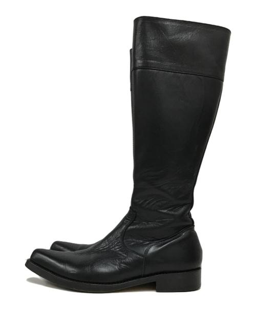 Yohji Yamamoto FEMME（ヨウジヤマモトファム）Yohji Yamamoto FEMME (ヨウジヤマモトファム) ロングブーツ ブラック サイズ:E05の古着・服飾アイテム