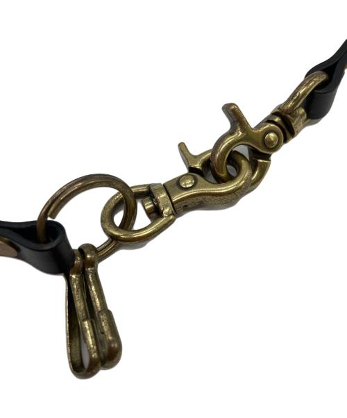 texnh（テクネ）texnh (テクネ) ストラップベルト ブラック サイズ:-の古着・服飾アイテム