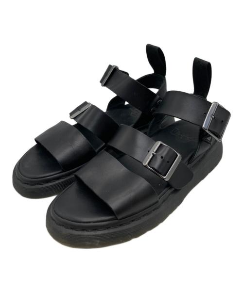 Dr.Martens（ドクターマーチン）Dr.Martens (ドクターマーチン) GRYPHON グリフォン ストラップサンダル ブラック サイズ:UK４の古着・服飾アイテム