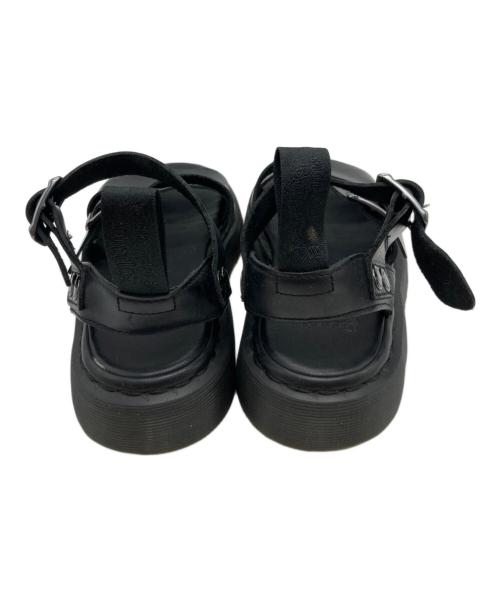 Dr.Martens（ドクターマーチン）Dr.Martens (ドクターマーチン) GRYPHON グリフォン ストラップサンダル ブラック サイズ:UK４の古着・服飾アイテム