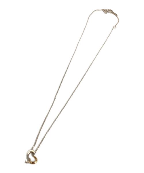 STAR JEWELRY（スタージュエリー）STAR JEWELRY (スタージュエリー) ダイヤハート ムーン ネックレス ホワイト×ゴールド サイズ:-の古着・服飾アイテム