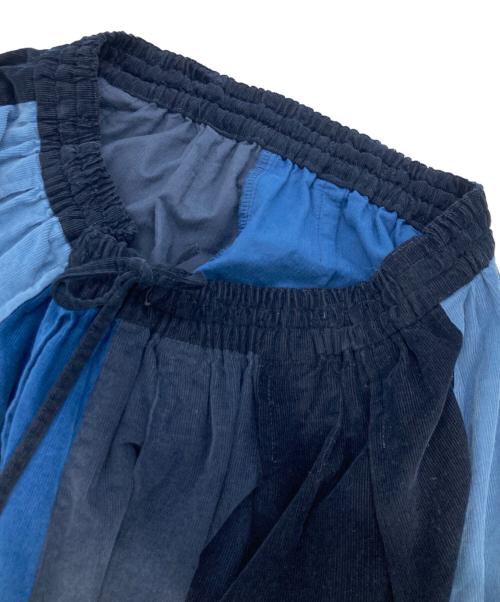 Mademoiselle NON NON（マドモアゼルノンノン）Mademoiselle NON NON (マドモアゼルノンノン) コーデュロイスカート ネイビー サイズ:FREE 未使用品の古着・服飾アイテム