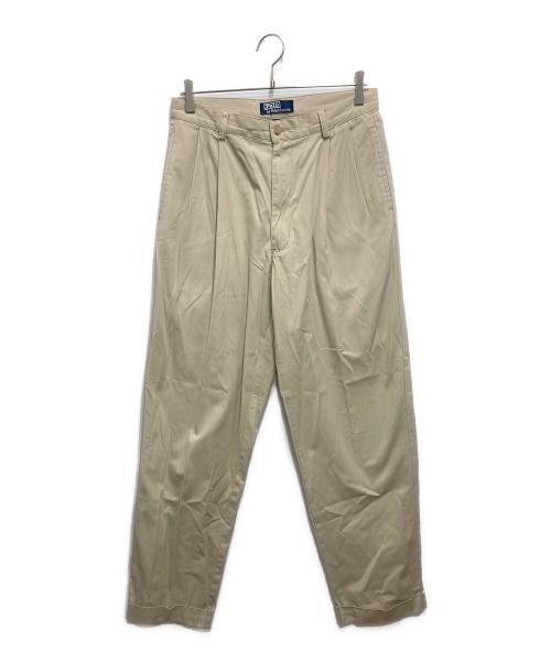 POLO RALPH LAUREN（ポロ・ラルフローレン）POLO RALPH LAUREN (ポロ・ラルフローレン) HAMMOND PANT ベージュ サイズ:W３１L３２の古着・服飾アイテム