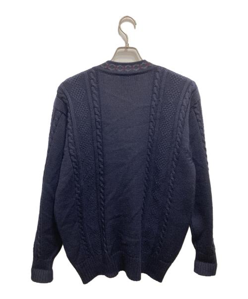 BROOKS BROTHERS（ブルックスブラザーズ）BROOKS BROTHERS (ブルックスブラザーズ) ケーブルニットカーディガン ネイビー サイズ:Sの古着・服飾アイテム