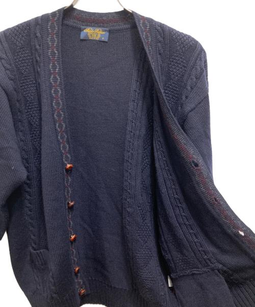 BROOKS BROTHERS（ブルックスブラザーズ）BROOKS BROTHERS (ブルックスブラザーズ) ケーブルニットカーディガン ネイビー サイズ:Sの古着・服飾アイテム