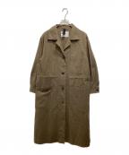 MHLエムエイチエル）の古着「OVERDYE MELANGE COTTON」｜ブラウン