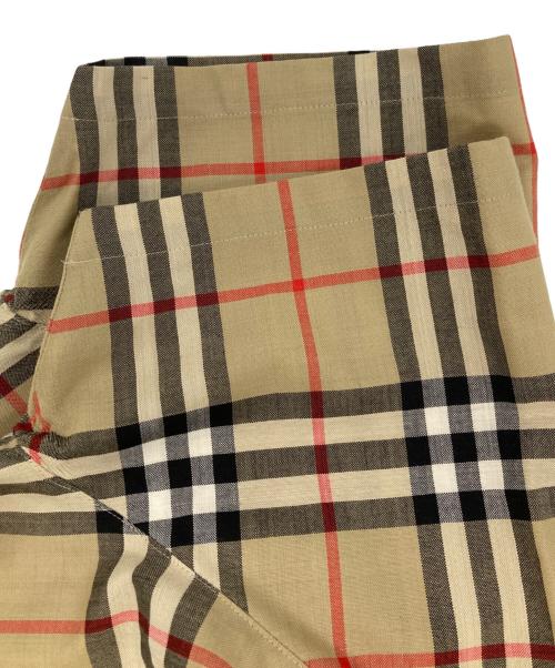 Burberry's（バーバリー）Burberry's (バーバリーズ) ノバチェック半袖シャツ ベージュ サイズ:11Rの古着・服飾アイテム
