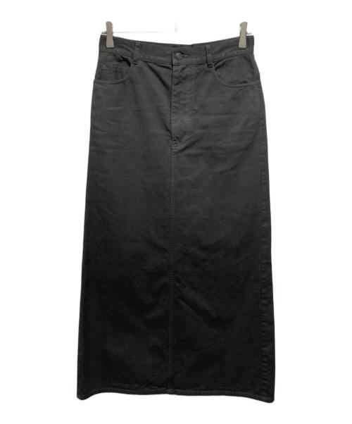 YLEVE（イレーヴ）YLEVE (イレーヴ) COTTON TWILL GARMENT DYE SK グレーの古着・服飾アイテム