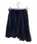 COMME des GARCONS (コムデギャルソン) アシンメトリーベロアスカート ブラック サイズ:S：5000円