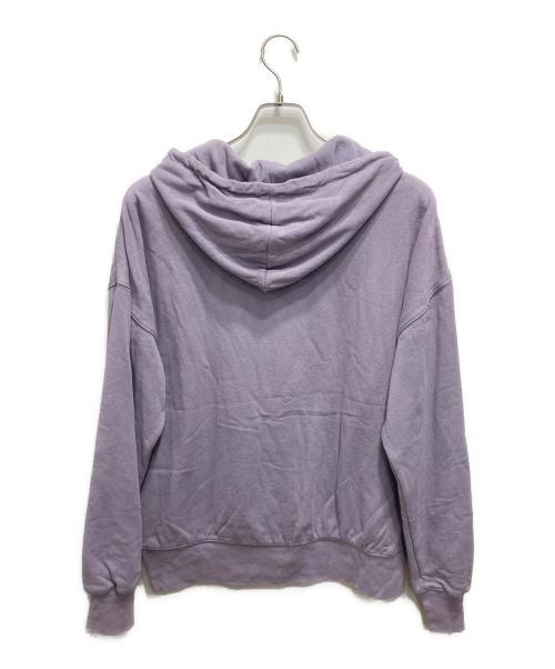 stussy（ステューシー）stussy (ステューシー) ワンポイントパーカー パープル サイズ:Sの古着・服飾アイテム
