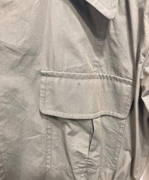 TOGA PULLA（トーガ プルラ）TOGA PULLA (トーガ プルラ) Cotton taffeta shirt dress／コットンタフタシャツワンピース グレー サイズ:36の古着・服飾アイテム