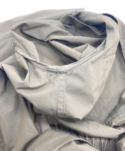 TOGA PULLA（トーガ プルラ）TOGA PULLA (トーガ プルラ) Cotton taffeta shirt dress／コットンタフタシャツワンピース グレー サイズ:36の古着・服飾アイテム