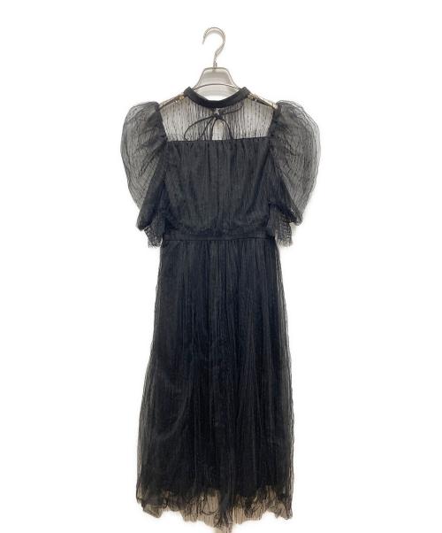 RUIRUE BOUTIQUE（ルイルエブティック）RUIRUE BOUTIQUE (ルイルエブティック) レースワンピース ブラック サイズ:FREEの古着・服飾アイテム