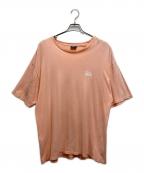 stussyステューシー）の古着「グラフィックロゴTシャツ」｜ピンク