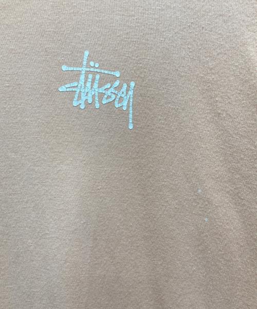 stussy（ステューシー）stussy (ステューシー) グラフィックロゴTシャツ ピンク サイズ:XLの古着・服飾アイテム